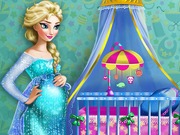 play Pregnant Elsa Maternity Deco