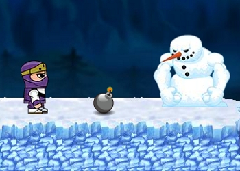 play Ninja Ben In Winterland