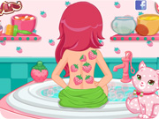 play Strawberry Shortcake Spa