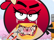 play Angry Birds Dentist