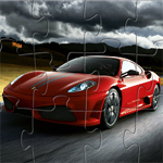 play Red Ferrari Puzzle