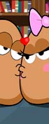 Pou Kissing Game