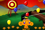play Monkey Go Happy - Balloons
