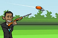 play Obama Skeet Shooting