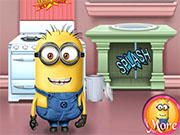 play Minion Kitchen Makeover