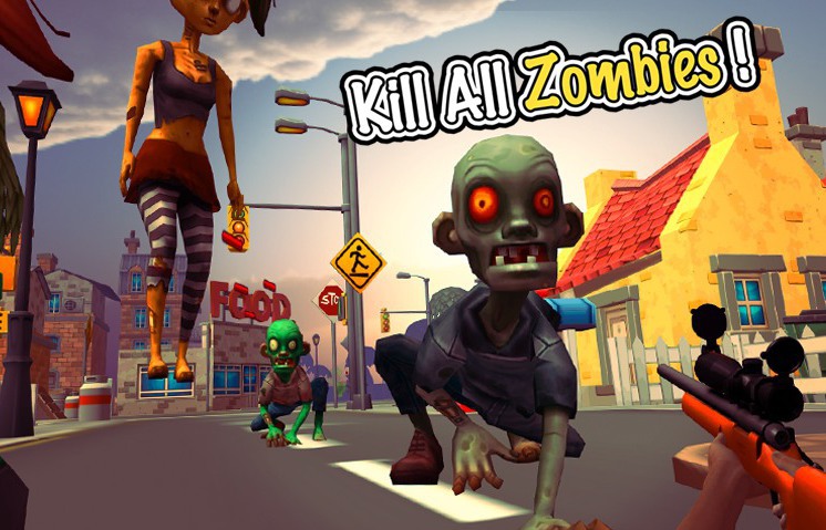 play Zombie Town Sniper Shooting