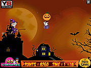 play Baby Elsa Halloween Challenge