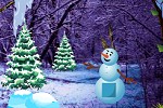 play Happy Snowman Escape