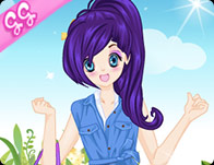 play Anime Cutie Dress Up