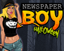 play Newspaper Boy Halloween