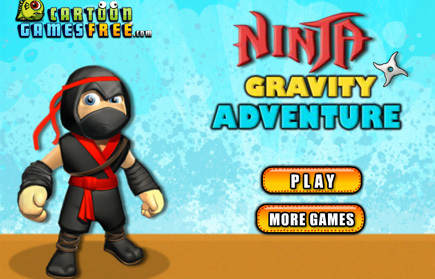 play Ninja Gravity Adventure