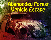 Abandoned Vehicle Forest Escape