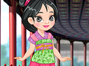 play Princess Mulan Shoes Design