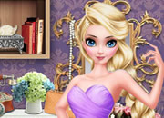 play Elsa Magic House