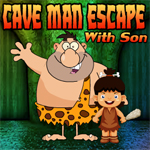 play Cave Man Escape With Son Game