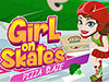 play Girl On Skates: Pizza Mania