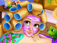 play Rapunzel Spa Day