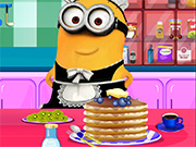 play Minion Cooking Pancakes