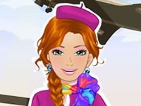 play Barbie Airline Hostess