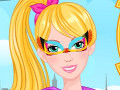 play Super Barbie Mask Designer