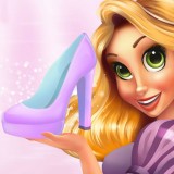 play Design Rapunzel'S Princess Shoes