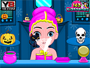 play Baby Elsa Halloween Makeover