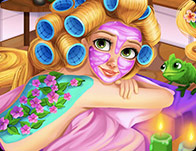 play Rapunzel Spa Day