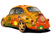 Beetle Car Jigsaw game