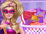 play Super Barbie Housekeeping
