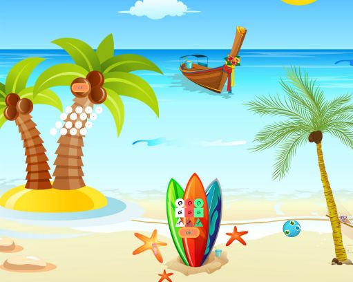 play Escapefan Red Sun Beach Escape