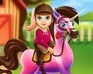Baby Barbie Pony Caring