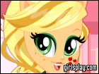 play Applejack School Spirit Style