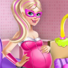 play Play Super Barbie Maternity Deco