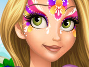 play Rapunzelfacepainting