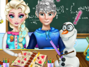 play Elsa Homework Slacking