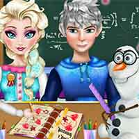 play Elsa Homework Slacking
