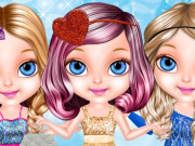 play Baby Barbie Glittery Fashion Kissing