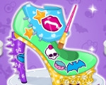 play Monster High Shoe Design