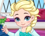 play Baby Elsa Skiing Trip