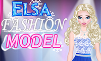 play Elsa Fashion Model