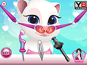 play Baby Talking Angela Nose Doctor