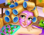 play Rapunzel'S Spa Day