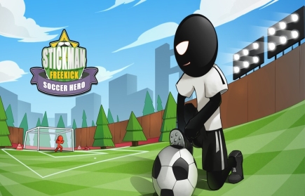 play Stickman Freekick Soccer Hero