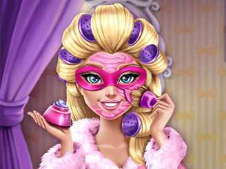 play Super Barbie Real Makeover