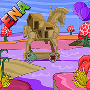play Escape With Fantasy Trojan Horse