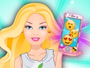 play Barbie Iphone Emoji Decoration