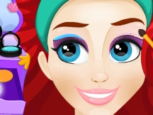 play Ariel'S Dazzling Makeup