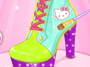 play Hello Kitty Shoes Designer