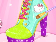 play Hello Kitty Shoes Designer