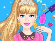 Barbie Prom Nails Designer